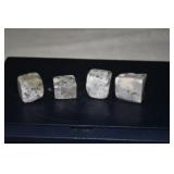 Tumble Flower Agate Cubes