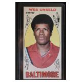 1969 Topps #56 Wes Unseld Rookie Card