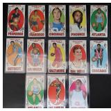 13pc 1969 Topps Basketball Cards