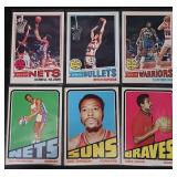 6pc Vtg High Grade Basketball Cards