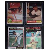 4pc Vtg Baseball Cards Collection