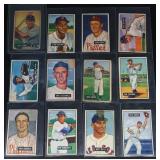 12pc 1951 Bowman Baseball Cards