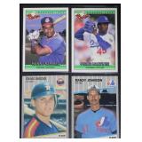 4pc Vtg Rookie Baseball Cards