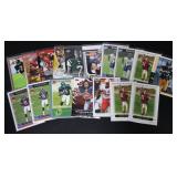 17pc NFL Rookie Trading Cards