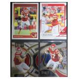 4pc Travis Kelce Football Cards