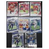 8pc Vtg NFL Star QB Trading Cards