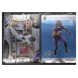 2pc 2023 Zay Flowers Rookie Cards