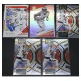 5pc Tee Higgins Trading Cards