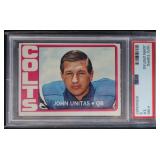 1972 Topps #165 John Unitas PSA 5