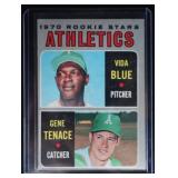 1970 Topps #21 Vtg Vida Blue Rookie Card