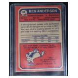 1973 Topps #34 Ken Anderson Rookie Card