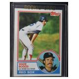 1983 Topps #498 Wade Boggs Rookie