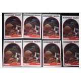 8pc Vtg 1989 Hoops Dominique Wilkins