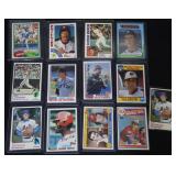 13pc Vtg Baseball Cards