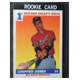 1991 Score #671 Chipper Jones RC