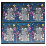 6pc 1990 Classic Ken Griffey Jr. Cards