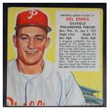 1953 Red Man Tobacco Del Ennis Card