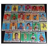 23pc 1971-72 Topps Basketball Cards