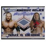 2007 WWE Heritage Mat Relic Card