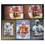 5pc NFL Stars Rookies Trading Cards