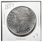 1897 Morgan Silver Dollar