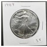 1989 Silver American Eagle