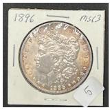 1896 Morgan Silver Dollar