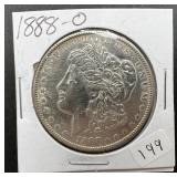 1888-O Morgan Silver Dollar