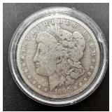 1890-O Morgan Silver Dollar