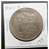 1885-O Morgan Silver Dollar