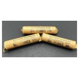 3 Rolls Of Southern California Lincoln Cents