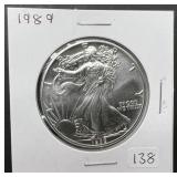 1989 Silver American Eagle