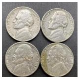4pc Jefferson Nickels