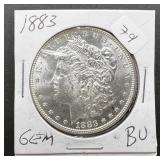 1883 Morgan Silver Dollar