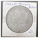 1921-D Morgan Silver Dollar