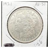 1921 Morgan Silver Dollar