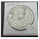 1899-O Morgan Silver Dollar