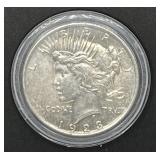1923 Peace Silver Dollar
