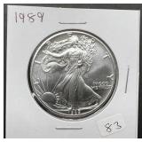 1989 Silver American Eagle
