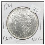 1921 Morgan Silver Dollar