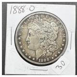 1888-O Morgan Silver Dollar