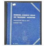 Barber, Liberty Head Or Morgan Quarter Collection
