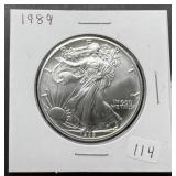 1989 Silver American Eagle