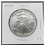 1989 Silver American Eagle