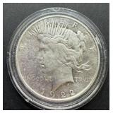 1922 Peace Silver Dollar