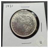 1921 Morgan Silver Dollar