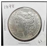 1898 Morgan Silver Dollar