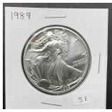 1989 Silver American Eagle