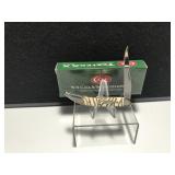 CaseToothpick Zebra Striped  Bone Handle