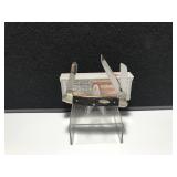 Case Stockman Rough Black Bone Handle